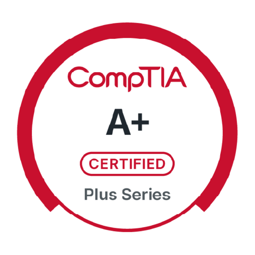 CompTIA A+ ce certification badge issued to William R Boyd